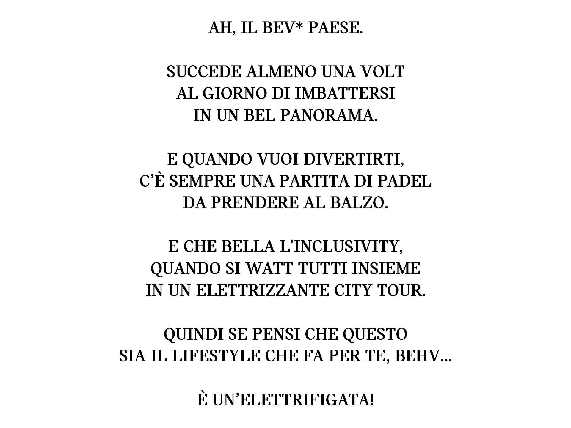 testo BEV